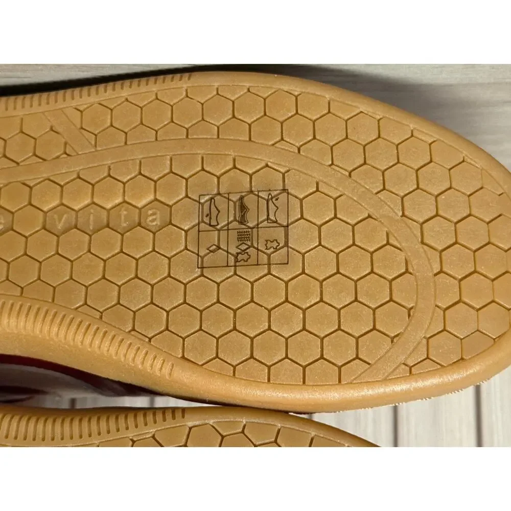 Dolce Vita Notice Sneakers Crimson Suede Women's Size 7